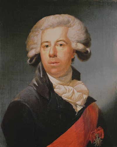 Self Portrait with Masonic Insignia by Gerard van der Puyl